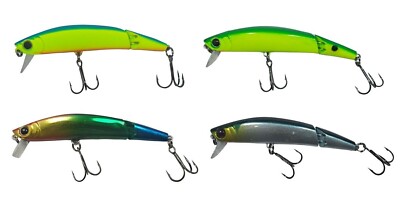 Bait Plus Wobbler 10cm Kunstköder, Raubfischköder, Spinnköder, Köder, Floating