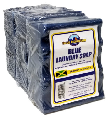   Blue Laundry Soap by Blue Mountain - 9 bars  (3 x 3-pack)