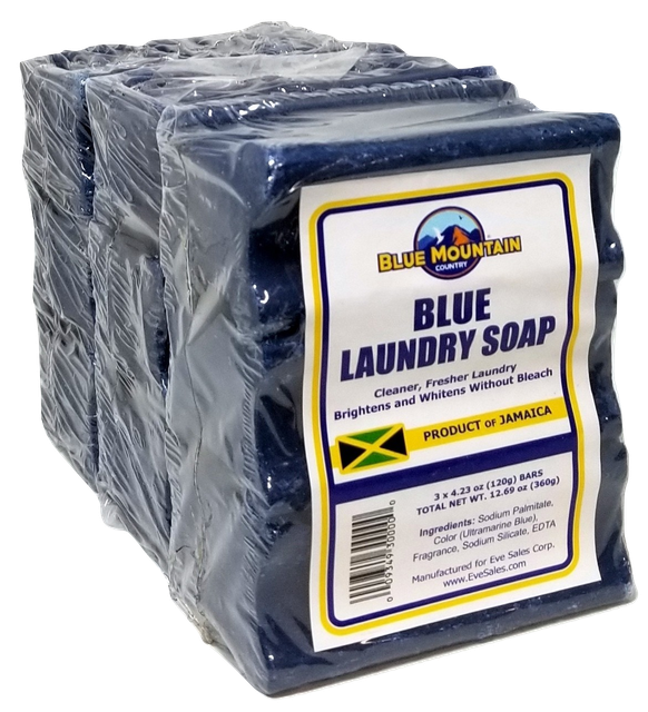 Blue Laundry Soap by Blue Mountain 9 bars (3 x 3pack) eBay