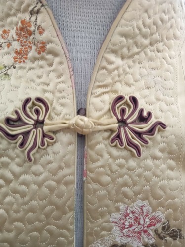 Vintage Genuine Chinese Silk Reversible Jacket - Picture 3 of 7