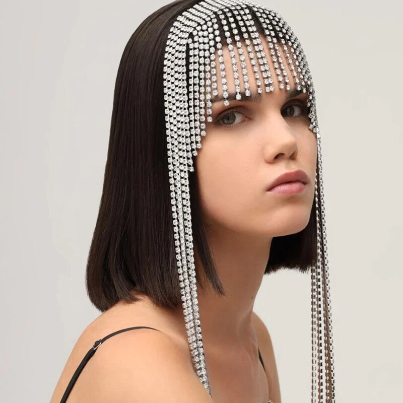 for for Head Chain Silver Gold Hair Chain for Hair