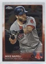 2015 Topps Chrome Mike Napoli #150 0q5