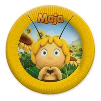 Biene Maja Papp-Teller 23 Cm 8 Stk Einwegteller FüR Kindergeburtstag Motto Tiere