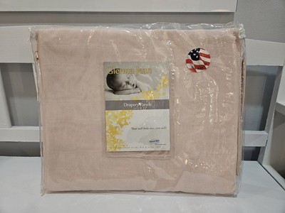Glenna Jean Baby Girl Light Pink Nursery Window Panels Set