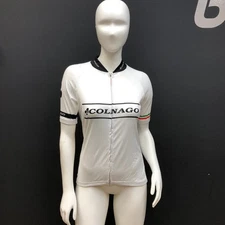 New Colnago Women's Cycling Short Sleeve Jersey White Bike Italy