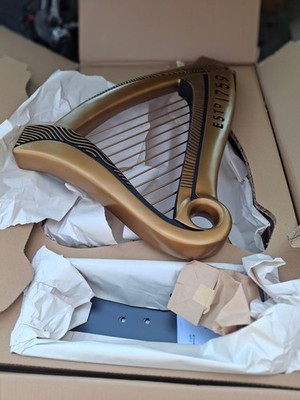 NEW Guiness Beer Official Harp Display 3 FEET Tall