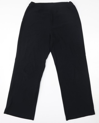 Dunnes Stores Damen blau Polyester Hose Größe 14 L29 normal