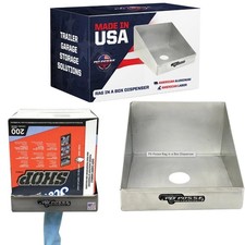 Pit Posse Rag In A Box Dispenser Shop Hanger Rag Holder For Trailer Made In Usa