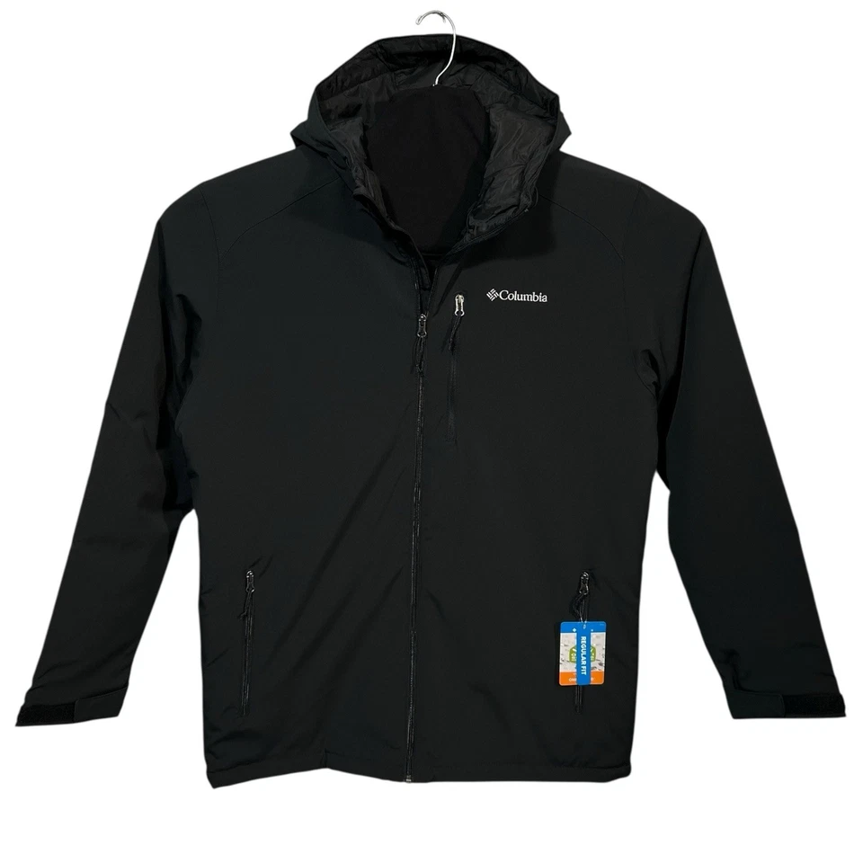 Columbia Men’s Gate Racer II Softshell Jacket Size L Tall Black Water Resistant - Image 4 of 4