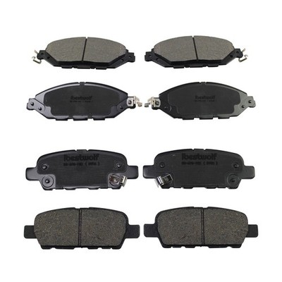 Front & Rear Ceramic Brake Pads For Infiniti JX35 QX60 Nissan Murano Pathfinder