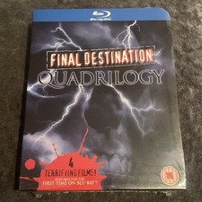 Final Destination 1-4 Box Set Blu Ray Quadrilogy NEW & SEALED 