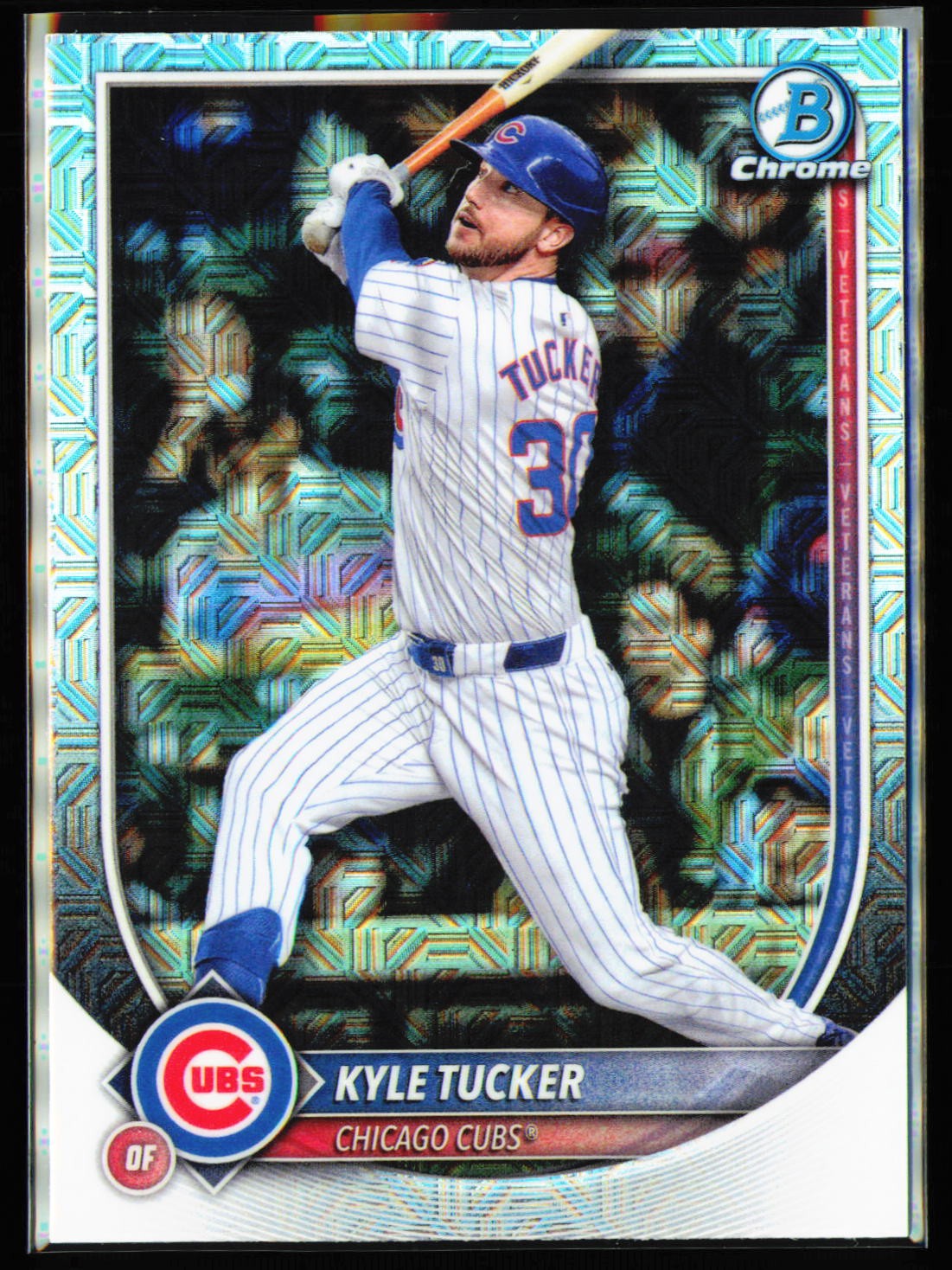 2025 Bowman Kyle Tucker Chrome Mojo Refractor #43 Chicago Cubs