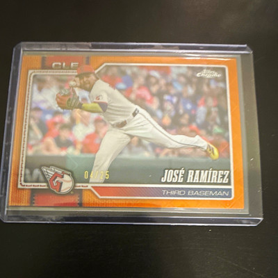 Topps 2026 Chrome José Ramírez #127 Cleveland Guardians 04/25