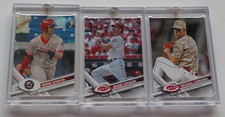 3- Topps 1 of 1 Vault Cincinnati Reds blank back baseball cards