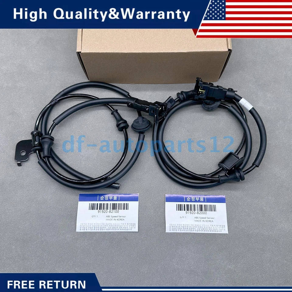 2PCS Right &Left ABS Wheel Speed Sensor Wiring For 14-19 Kia Soul 15-19 Kia Soul Foto 4 de 4