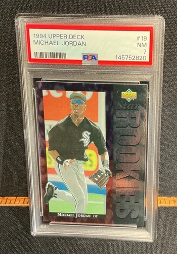1994 Upper Deck - #19 Michael Jordan - PSA 7 - Baseball Rookie