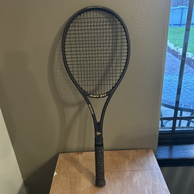 #ad DUNLOP BLACK MAX Graphite Tennis Racquet Good Grip Used L2 $15.99