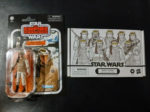 Star Wars Vintage Collection Rebel Soldier Echo Base 4-Pack Exclusive w/ Bonus!