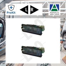 2x ORIGINAL® Abakus Kennzeichenleuchte Links, Rechts für VW GOLF V POLO V POLO