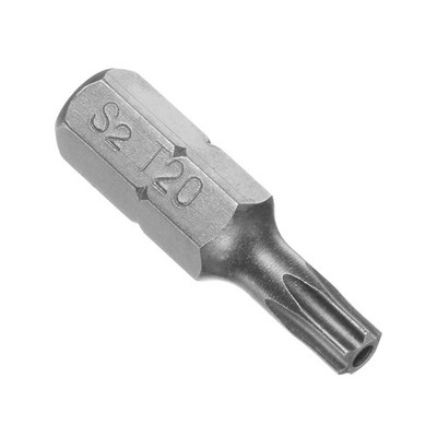 Torx Screwdriver Bits 1/4'' Hex Shank 25mm Long T20 Magnetic Screwdrivers Bit