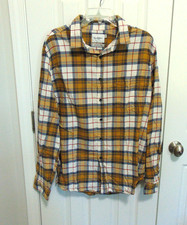 Goodfellow  Co. Men's Light Weight Plaid Flannel Casual Shirt  Size Large  2