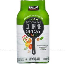 Kirkland Signature Canola Oil Cooking Spray Pack of 2 x 397g