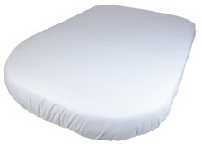 Jonic Essentials Motorhome Caravan Bedding Fitted Sheets for Island Shaped Mo...