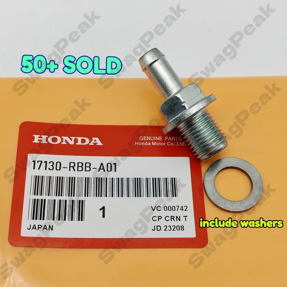 NEW Genuine PCV Valve & Washer Kit 17130-RBB-A01 for Honda Civic Acura TSX US