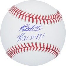 Endy Rodriguez Pittsburgh Pirates Signed Baseball with 