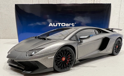 1/18 Autoart Lamborghini Aventador SV LP750 Titanium Grey 74554