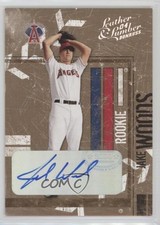 2004 Donruss Leather & Lumber Rookie Silver Signatures /100 Jake Woods Auto 0b2