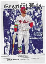 2026 Topps Series 1 - 2025 Greatest Hits Bryce Harper #GH-10
