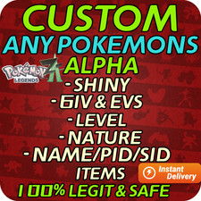   Custom Any 6IV Pokemons Shiny ALPHA - Insta...