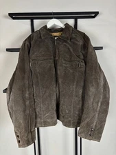 RARE VTG KAPITAL STYLE SUEDE WASHED JAPANESE CASABLANCA LEATHER JACKET