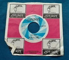 The Rolling Stones 45 I'm Free / Get Off Of My Cloud London 45 LON 9792 vg