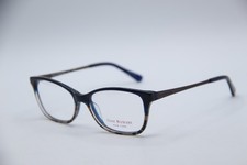 NEW ISAAC MIZRAHI IM30037 BL BLUE BROWN BLACK AUTHENTIC EYEGLASSES 51-16