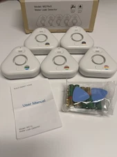 5 Pack Water Leak Detector Model: WD76 Batter Operated (not Included)