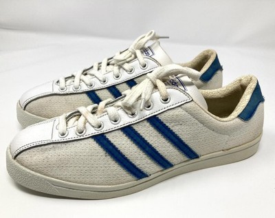Vintage - 1970s Adidas Love-Set White 3 Stripe Sneakers  display picture 1