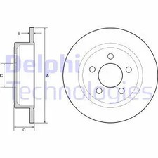 Disque de frein Jeep WRANGLER