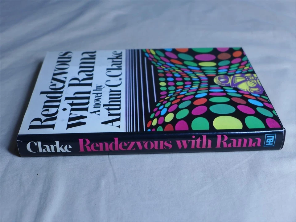 Arthur C. Clarke RENDEZVOUS WITH RAMA 1973 BCE Edition Hardcover + Dust Jacket - Image 3 of 4
