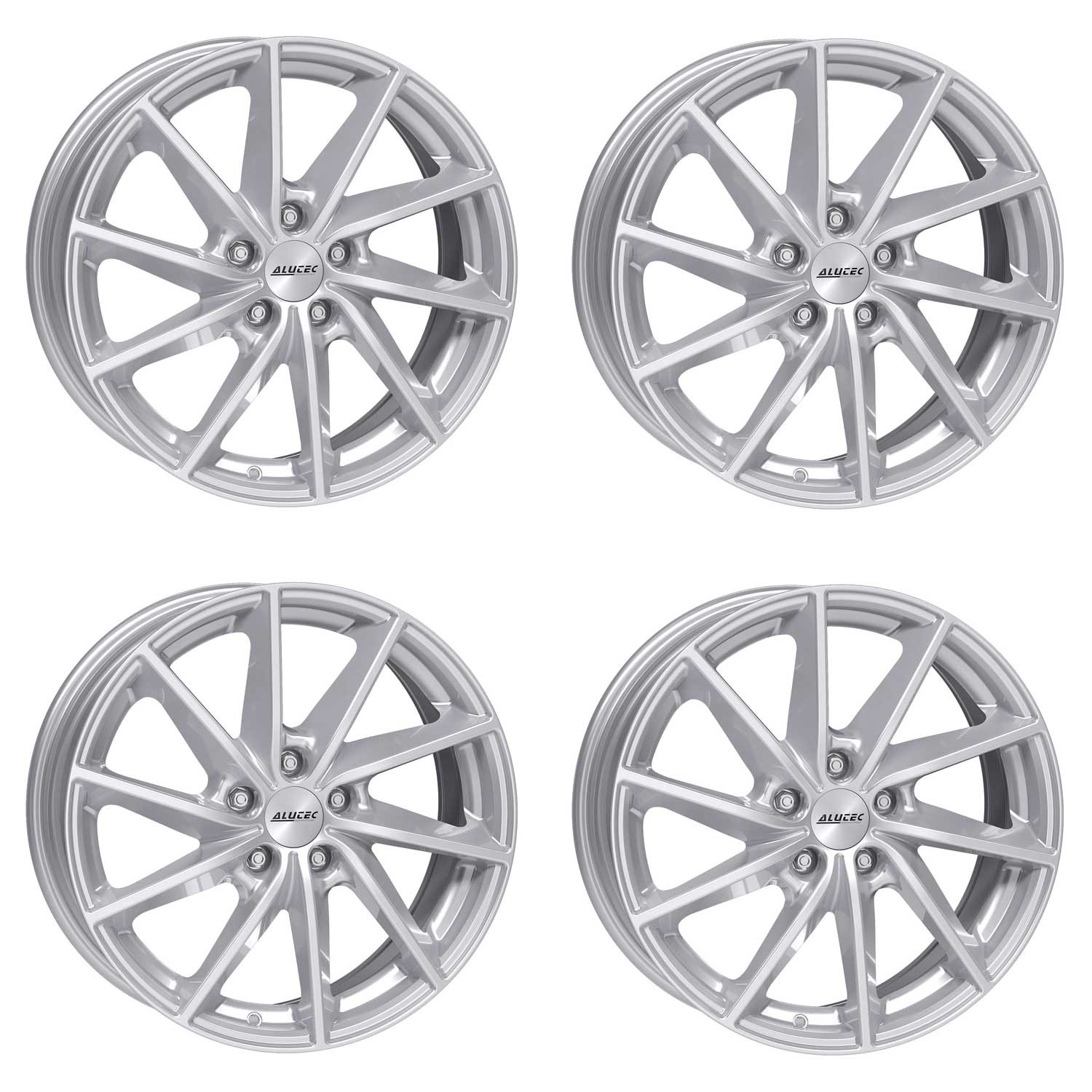 4 Alutec Singa wheels 6.0Jx16 ET43 4x100 SIL for DAIHATSU Charade