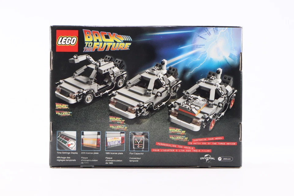 LEGO Ideas 21103 The DeLorean Time Machine New Sealed - Image 2 of 4