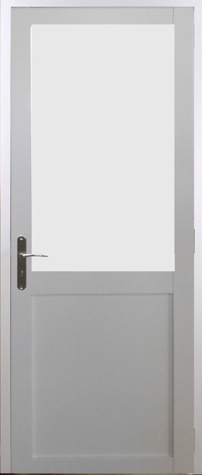 Bloc-porte Athena blanc poussant droit 204x83 cm pour menuiserie intérieure