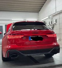 Für Audi A6 S6 RS6 RS6 GT C8 Schwarz Zierleiste Heckklappe Rückleuchte Tuning