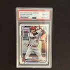 2021 Bowman Chrome #27 Shohei Ohtani Refractor #/ 499 PSA 10 Angels MVP
