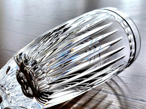 2 VINTAGE MARQUIS by WATERFORD HANDCUT CRYSTAL HANOVER PLATINUM CHAMPAGNE FLUTES - Picture 13 of 21