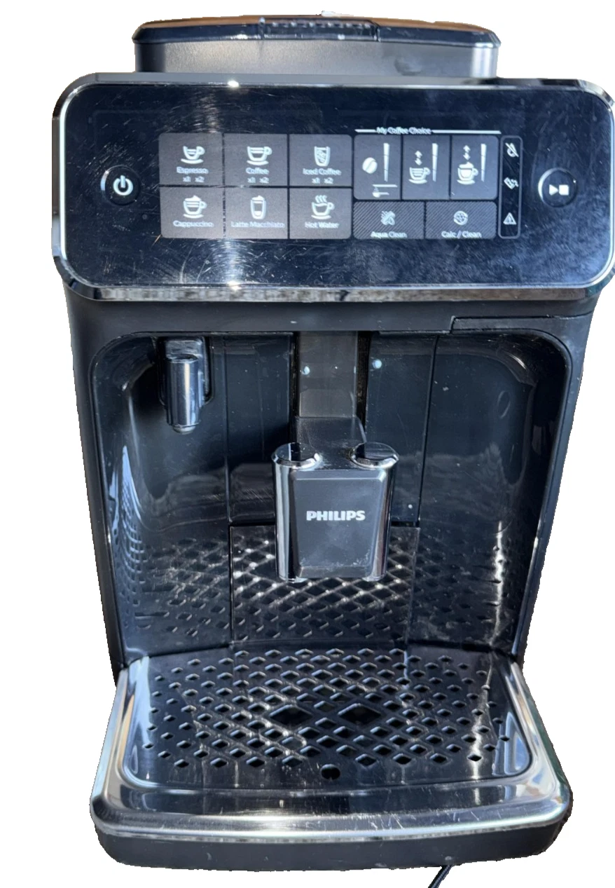 Philips 3200 LatteGo Automatic Espresso Machine, Black | 5 Recipes | EP3241/54
