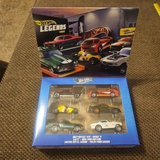 NIB 2025 HotWheels Silver Series Legends Tour Box Set 6 Pack GTO Mustang Gasser