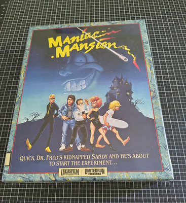 Limited Run Games Maniac Mansion PC Collector's Edition, Big Box, Sealed