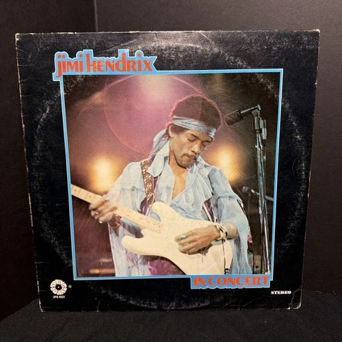 Jimi Hendrix In Concert 1975 LP Vintage Springboard Records SPB-4031 Vinyl Album